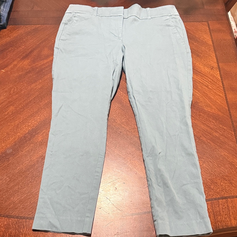LOFT Sky Blue Straight Leg Pants